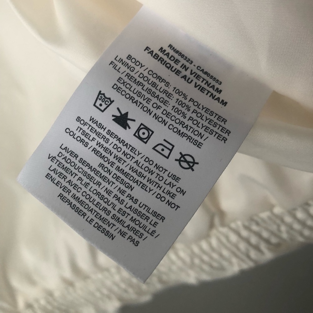 Nike Puffer Sportswear Synthetic Fill Jacket Ivory Cream - Picture 5 of 11